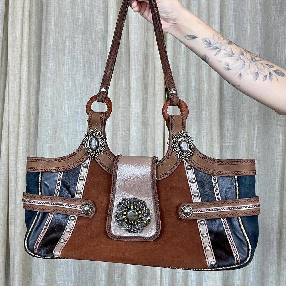 Mary Frances Embellished Shoulder Bag - Picture 2 of 9